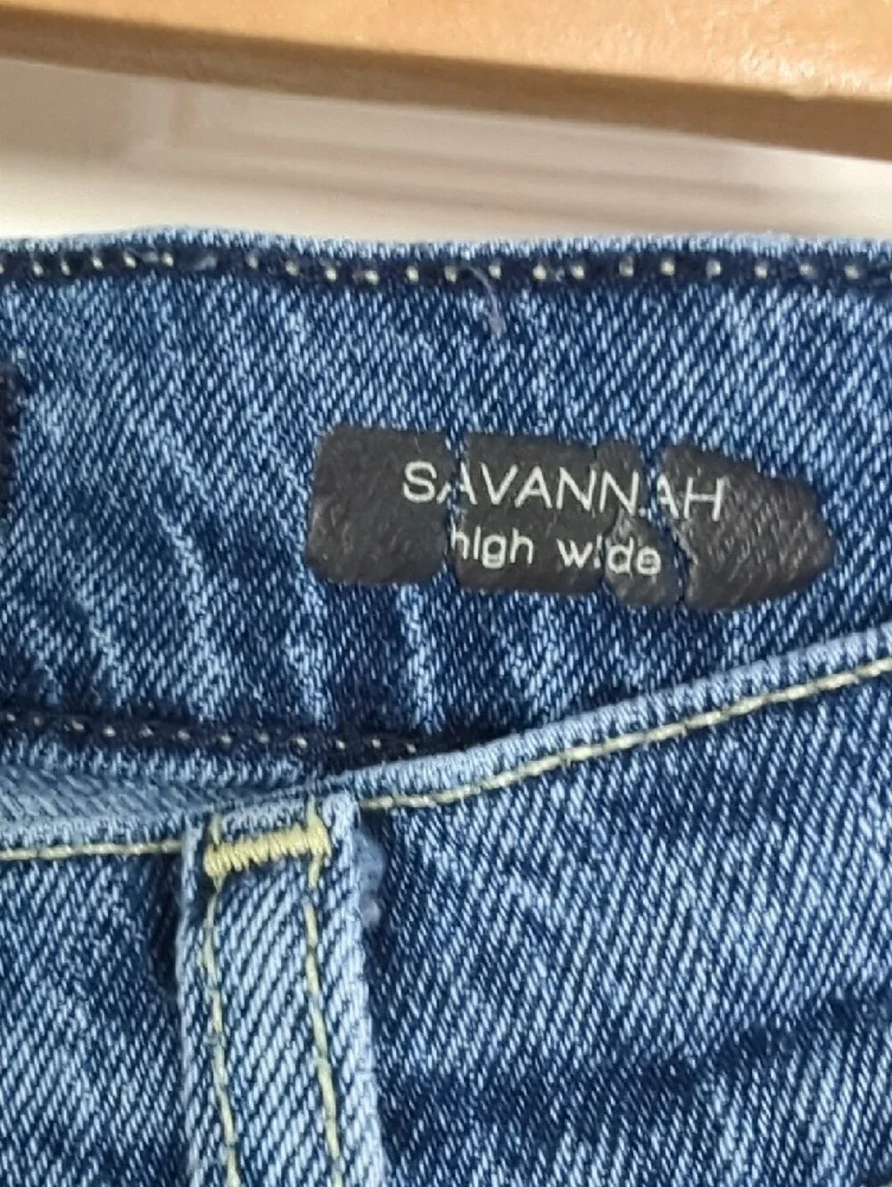 Savannah High Rise Wide Leg Jeans - Picture 8 of 16